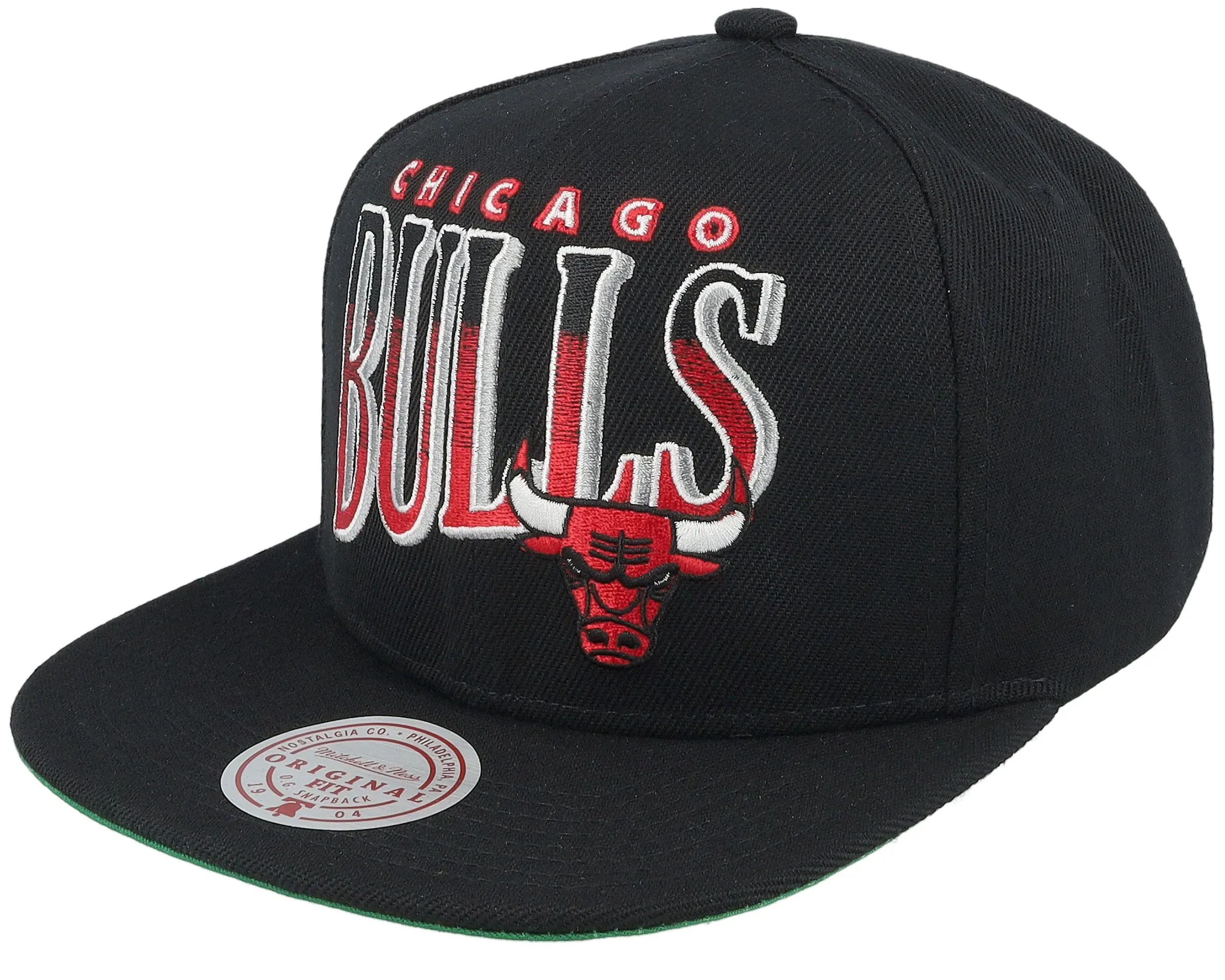 Mens Mitchell & Ness NBA LINE WORK SNAPBACK BULLS