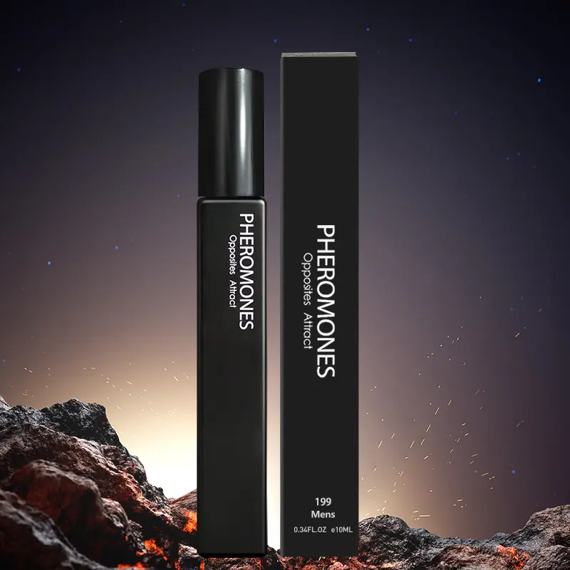 Men's Seductive Cologne - Nomadic Midnight Woodsy Fragrance, Rich Cedarwood & Sandalwood Scent, Long-Lasting Romantic Eau De Parfum Spray for Dating, Portable Travel Size (10ml / 0.34oz), Aromatic Cologne, Gluten Free