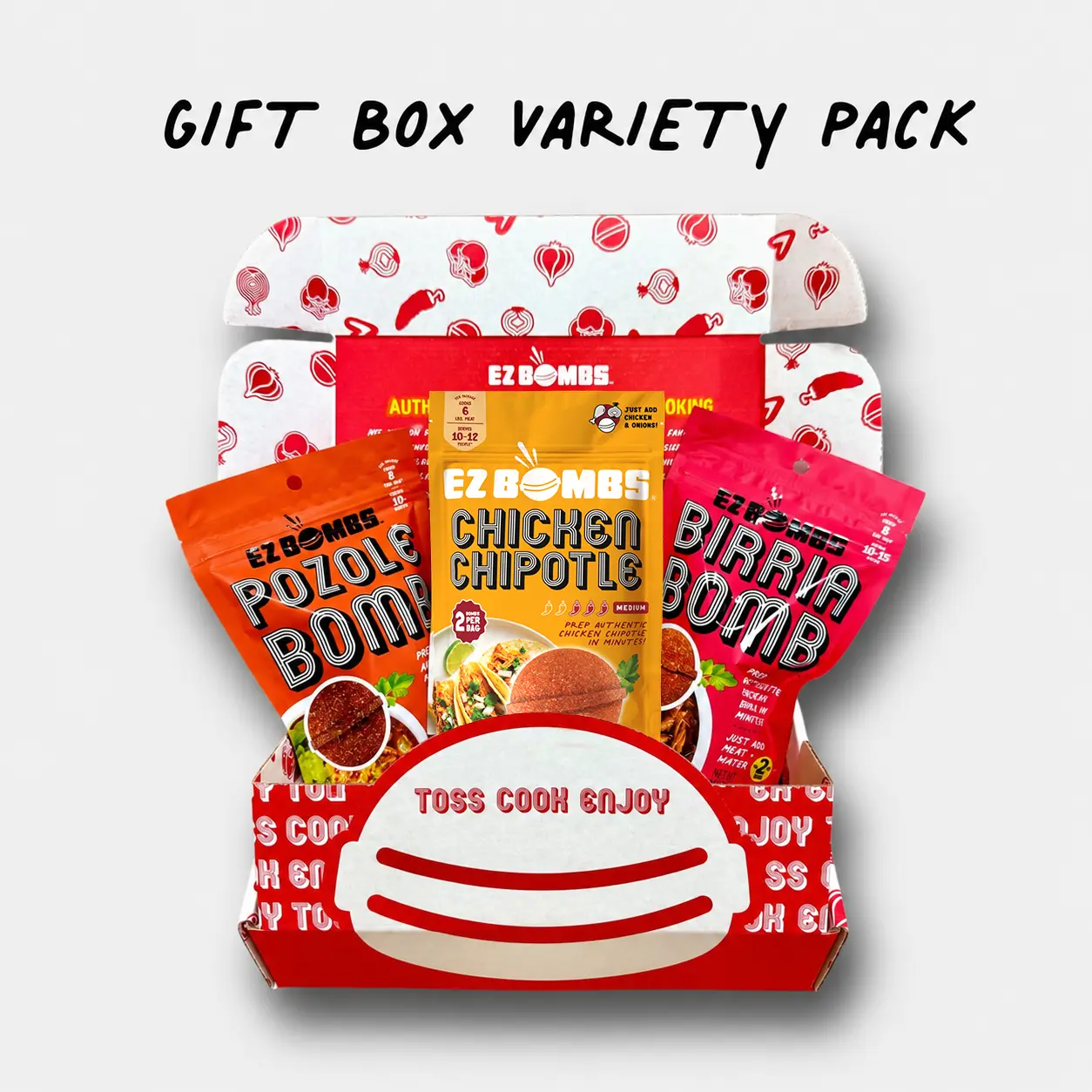 BirriaBomb, PozoleBomb, Chicken Chipotle, Variety Pack - Seasoning Spice Flavor for Authentic Mexican Dishes