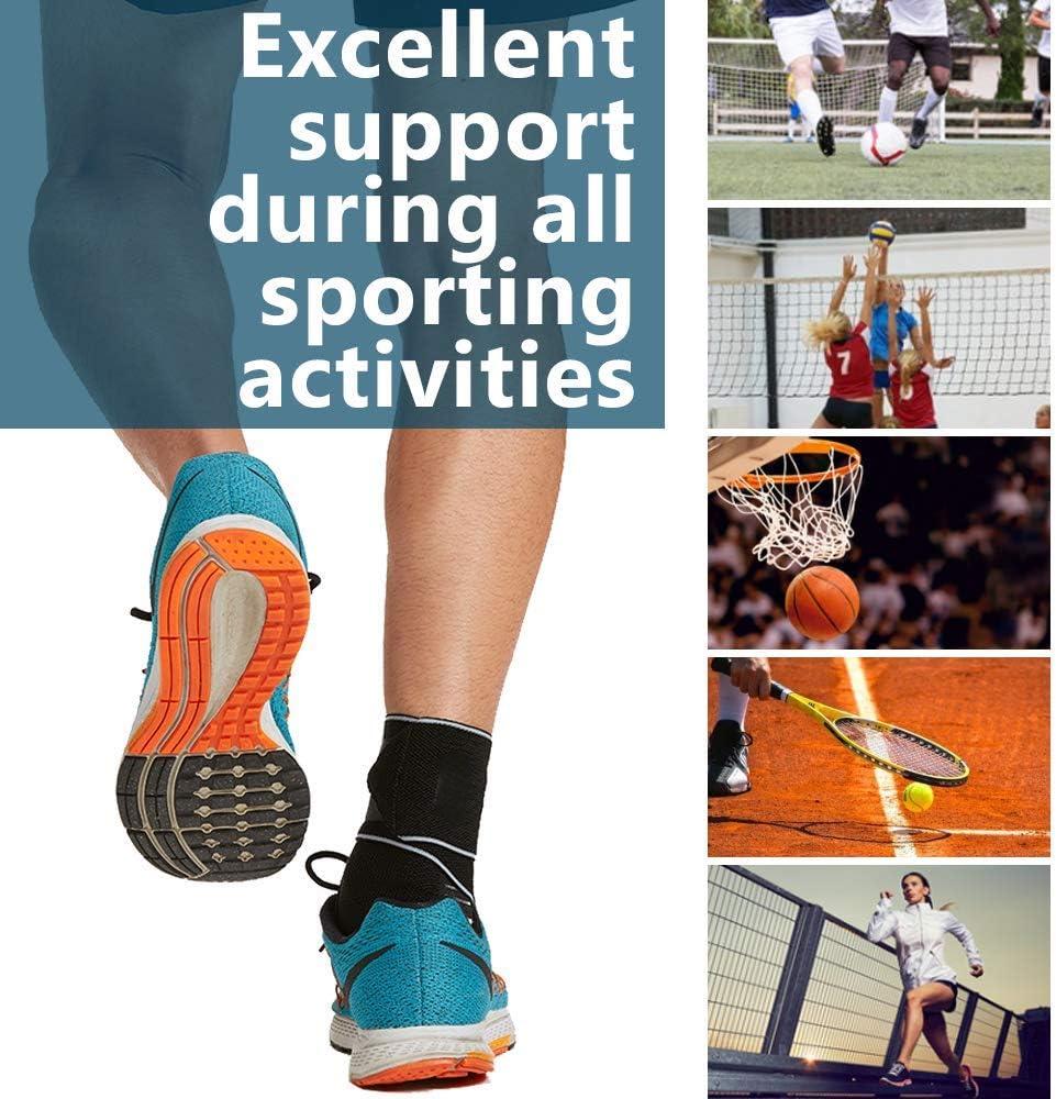 ComfiLife Ankle Brace for Men & Women, Orthopedic Brace - Adjustable Compression Wrap, Ankle Sleeve for Plantar Fasciitis, Tendinitis, Sprain, Swelling, Minor Sprains, Sports, Breathable, One Size ComfiLife Ankle Brace for Men & Women, Orthopedic Brace - Adjustable Compression Wrap, Ankle Sleeve for Plantar Fasciitis, Tendinitis, Sprain, Swelling, Minor Sprains, Sports, Breathable, One Size