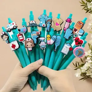 Nurse Doctor Gel Pens, Medical Record Pens, Medical Use, Nurses Day Gift, Mixed Colors, Random Styles, Perfect for Nurses, Medical Assistants, Students