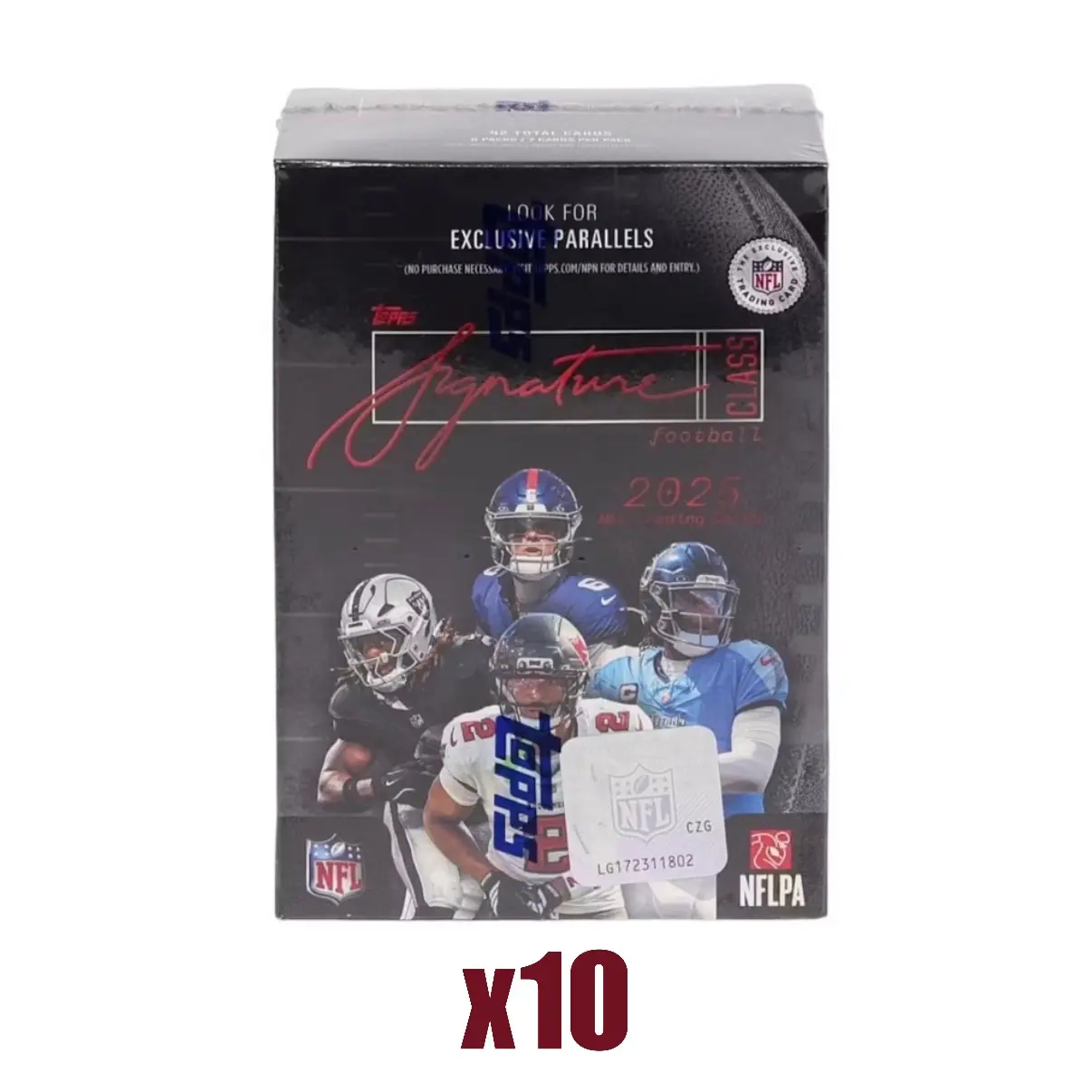 Break #11 Topps Signature Football x10 Blaster Break