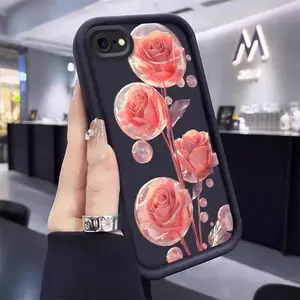 For iPhone7 flower phone Case For iPhone7 with TPU shock proof design perfect for popular