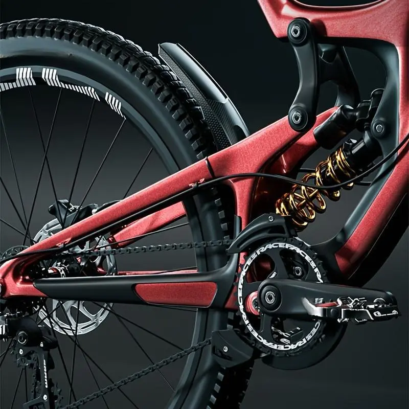 1pc Bicycle Mudguard, Mountain Bike Front And Rear Universal Mudguard, Bicycle Accessories