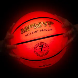 【SPORTS ESSENTIALS】Size 7 Glow In The Dark Basketball, Luminous Glowing  Ball, For Indoor & Outdoor Use Glow-in-the-Dark Basketball - Perfect For Night Games, Gifts & Toys