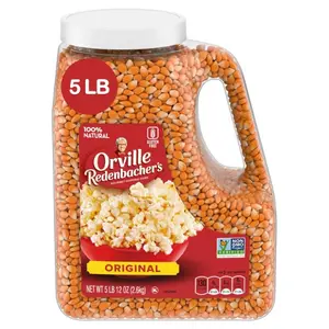 Redenbacher's Gourmet Popcorn Kernels, Original Yellow, 4g Fiber Per Serving, Movie Night Supplies, 5 lb.