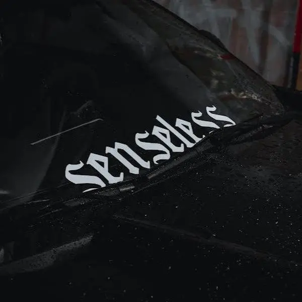 Senseless Gothic Car Windshield Banner