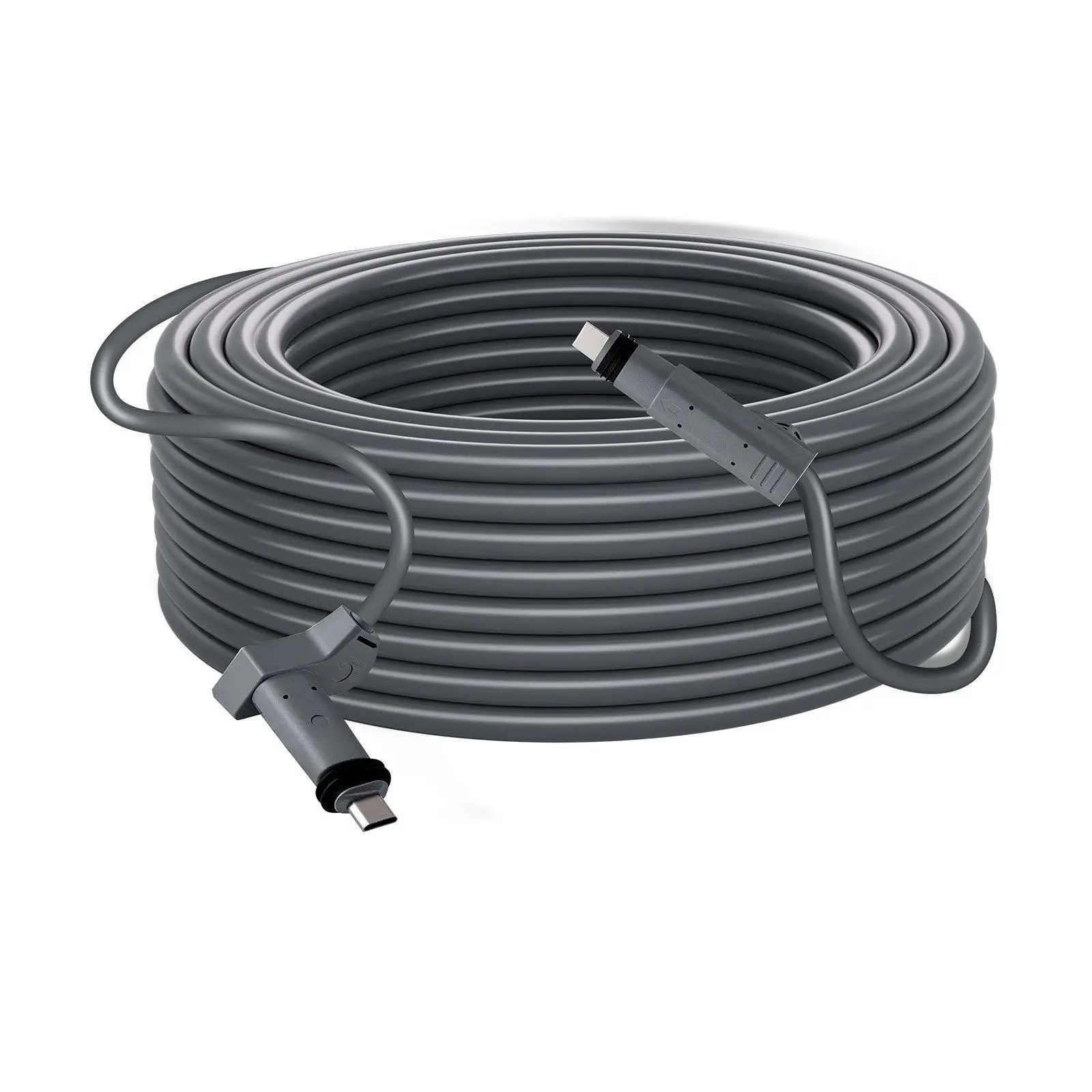 VEVOR Starlink Gen 2 75 FT Extension Cable, Copper Core PVC Jacket, Anti-Interference Plug-and-Play Cable with Dust Protection Cover, 1200 Mps, Outdoor Zip Ties Included, Ideal for RV Camping