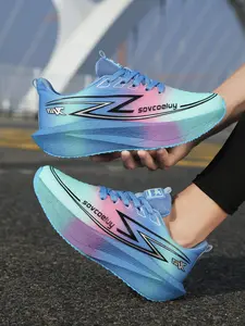 Unisex Lightweight Running Shoes, Carbon Fiber Technology, Breathable Design, Anti-Slip Sole, Ideal for Marathons & Fitness Training, Athletic Running Shoes, Sports Running Shoes