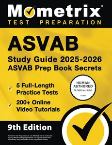 ASVAB Study Guide 2025-2026 - 5 Full-Length Practice Tests, 200+ Online Video Tutorials, ASVAB Prep Book Secrets