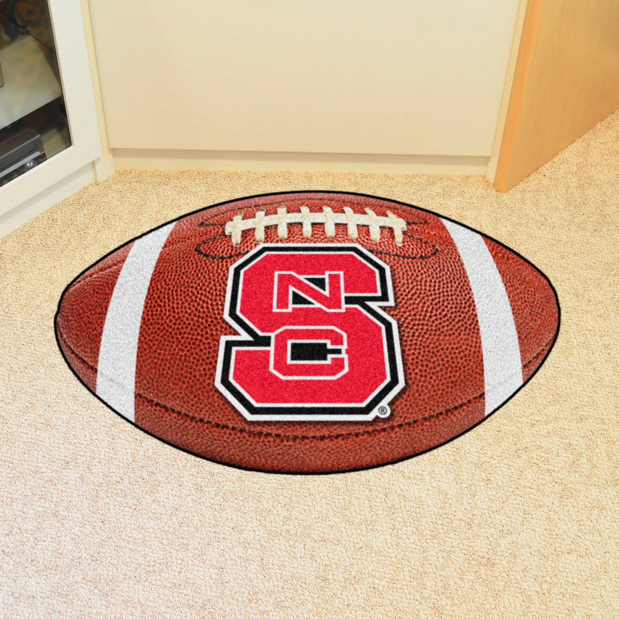 North Carolina State Wolfpack Football Rug - 21"x32"