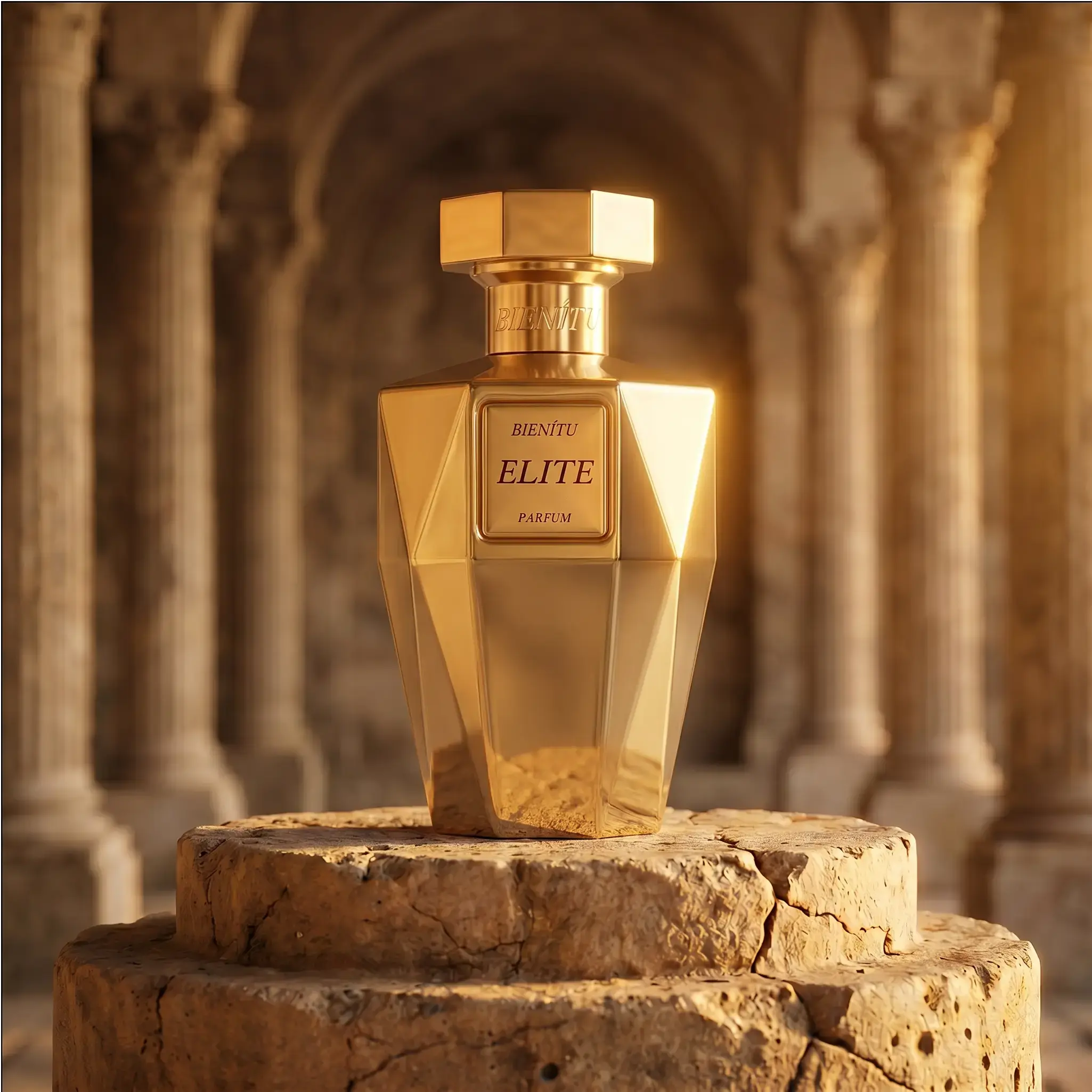 BIENÍTU ELITE Eau de Parfum | Warm Spicy Vanilla Luxury Fragrance | Long-Lasting Signature Perfume | 90ml