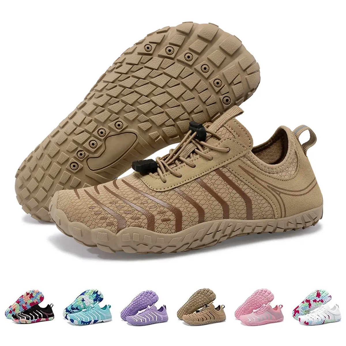 Barefoot Shoes for Women Water Shoes Men's Wide Minimalist Barefoot Sneakers | Zero Drop Sole | Optimal Relaxation Non-Slip Shoes for Work Summer Women's Water Shoes Aqua Shoes for Beach Hiking  Gym Training Running Trending Shoes Men
