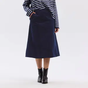 Women's Corduroy Midi A-Line Skirt - Universal Thread