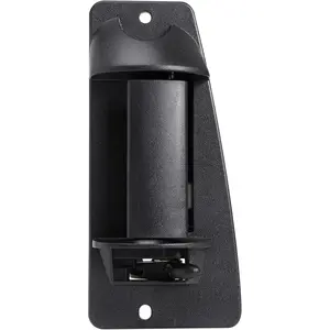 Extended Cab Exterior Door Handle Rear Left Driver Side for 1999 2000 2001 2002 2003 2004 2005 2006 2007 Chevy Silverado GMC Sierra 1500 2500 3500, Replace GM1520115, 15758172
