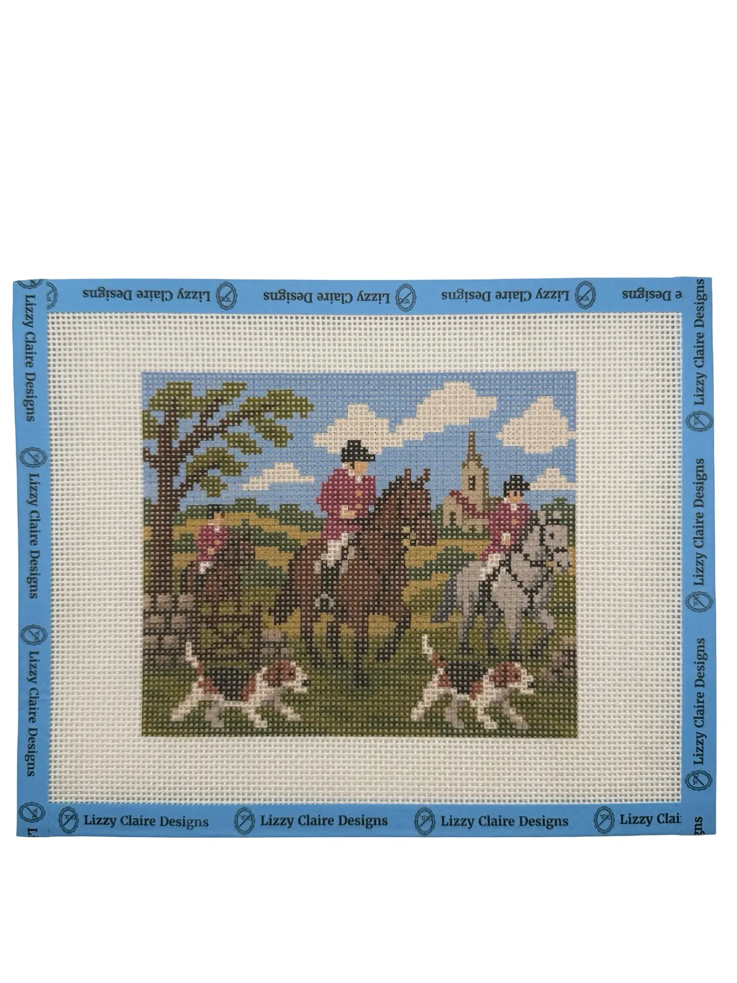 English Hunting - 13 mesh - 10 x 10 - Needlepoint Canvas
