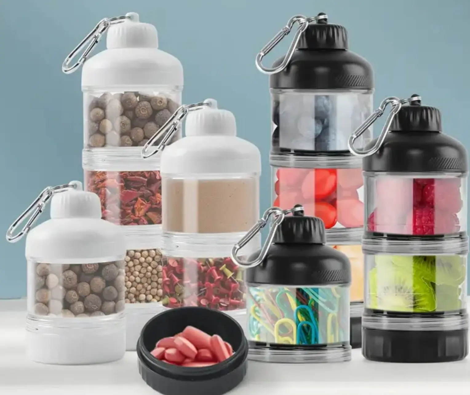 4-1 Stackable Food Storage Tube