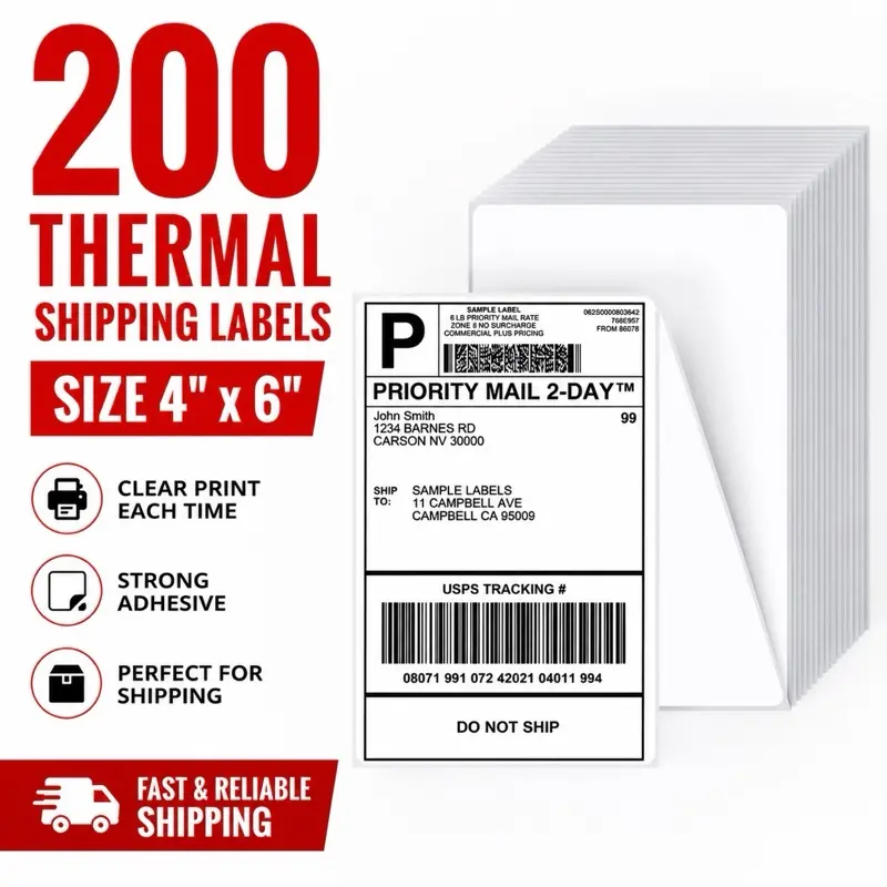 200 thermal shipping labels 200 thermal shipping labels