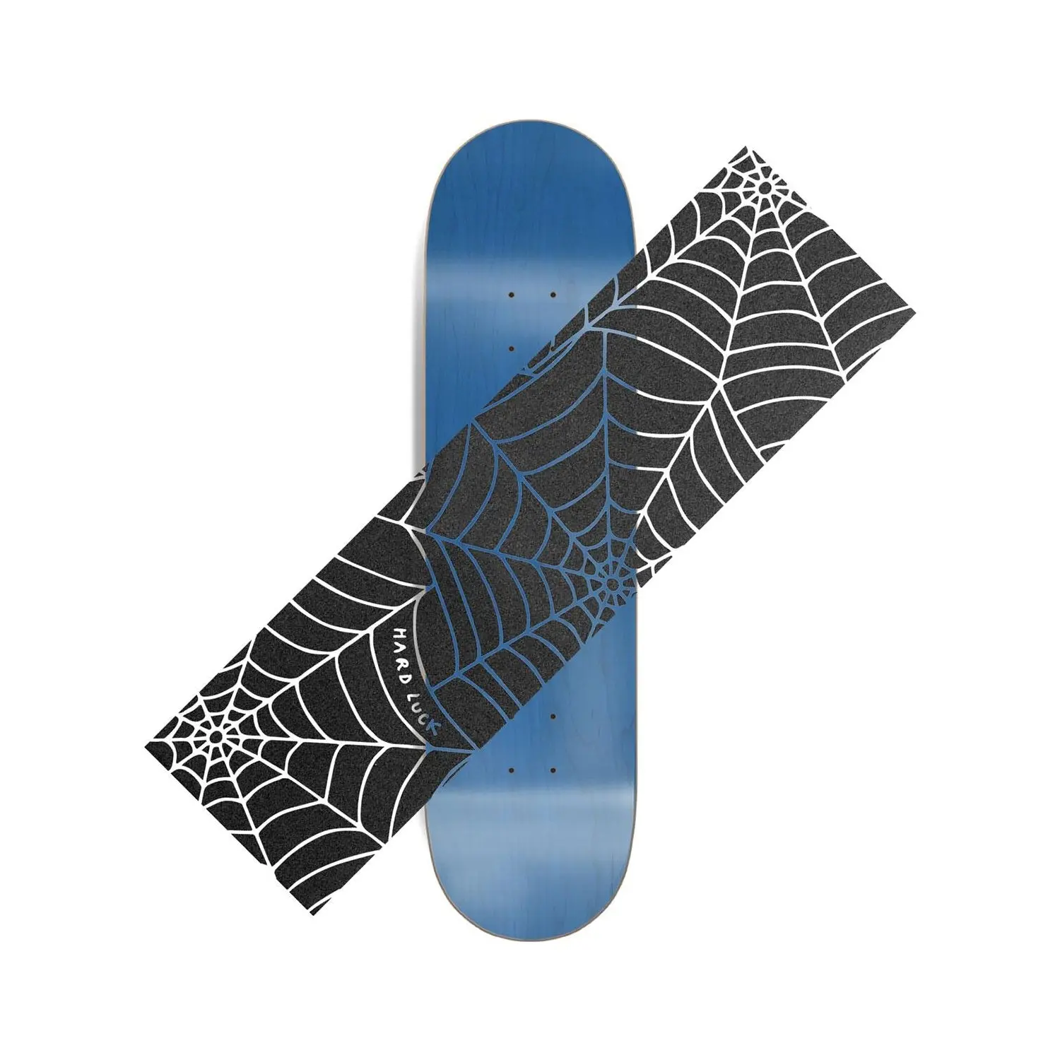 Hard Luck Skateboard Griptape Web Black/Clear 9" x 33"