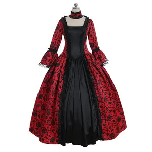 Women's Victorian Rococo Dress Inspiration Maid Costume, Historical Style Clothing, Perfect for Cosplay & Reenactme Womenswear, Reenactment Lady
