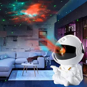 Astronaut LED Projector Night Light, Variable Nebula Effect, 360-Degree Rotation, Starry Sky Projection, Ambient Light, Gift Idea, Led Atmosphere Lamp, Led Ambient Lighting