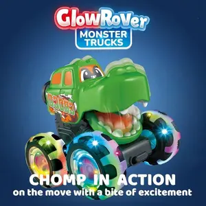 Monster Truck Toy with Motion Sensor Light Function, Interactive Kids Gift, Fun and Educational Plaything