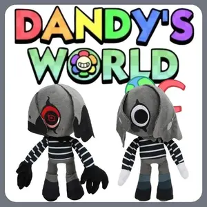 Dandy's World Twisted Blot Plush Toy Game Peripheral Stuffed Doll Soft Figure Kids Birthday Gift Room Decoration