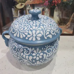 Sopera Talavera Blue with White