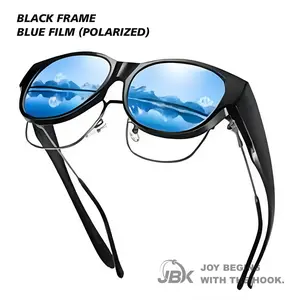 JBK Aviator sunglasses, unisex, 70s style, UV400 protection, luxurious and fashionable sunglasses. Polarized cat-eye sunglasses—unisex UV400 oversized wraparound sunglasses.