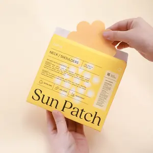 Sun Patch Natural Pain Relief Patches for Neck & Shoulders with Chamomile Scent 16 Patches Long Lasting Comfort Vegan Friendly Daily Muscle Comfort Therapeutic Effective For Menstrual Cramps TikTokShopdeals Aromatherapy