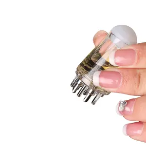 HomeDailyEss 1pc Scalp Applicator, Roller Ball Essential Oil Applicator, Massage Comb, Hair Treatment Liquid And Soothing Oil Applicator Hair Brush