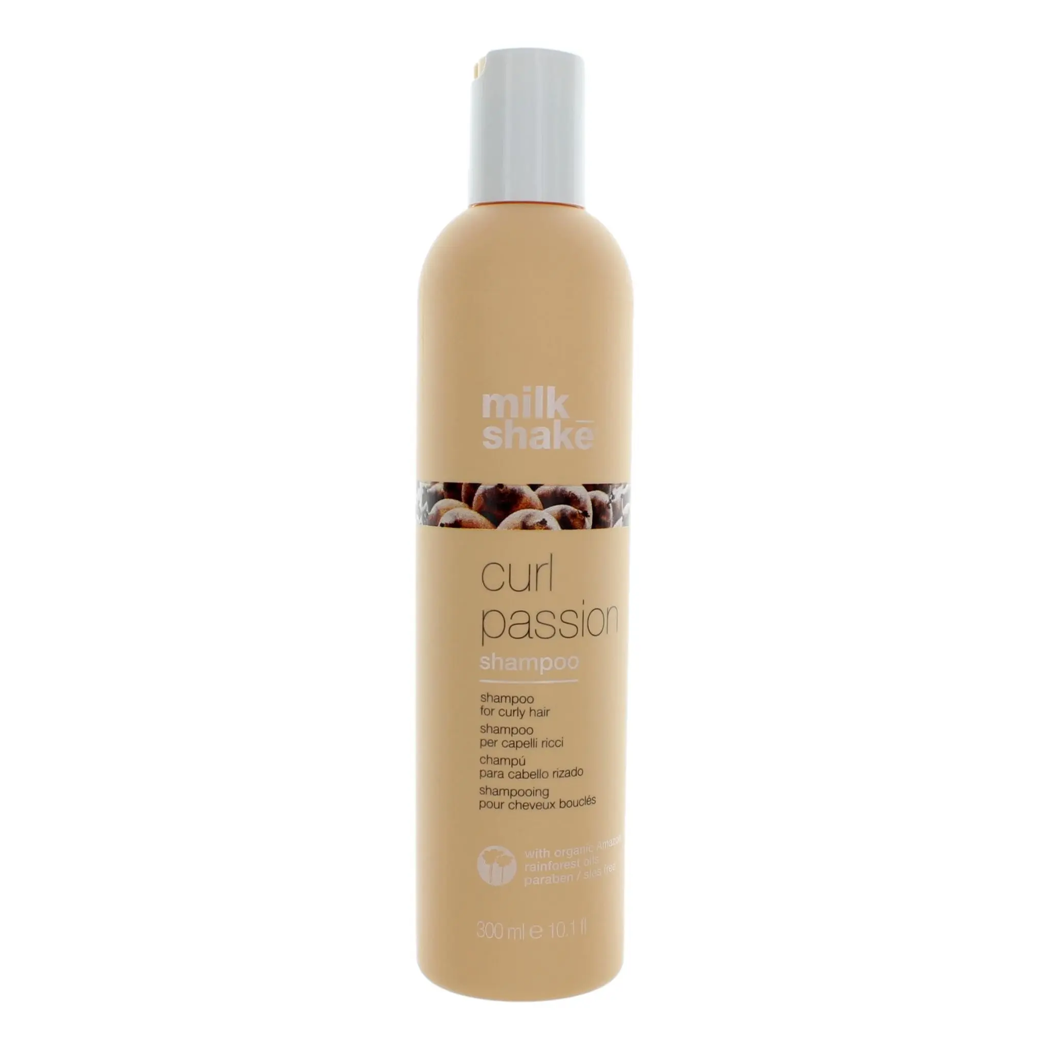 milk_shake Curl Passion Haircare Cleanser - Gentle Cleanse, Paraben-Free, Softens Curls, 10.1 oz Shampoo, Conditioner, 10.1 Fl Oz