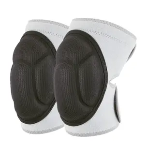 Men's Kneeling Work Knee Pads Thickened Foam Anti-Fall & Anti-Collision Polyester Protective Gear Single Piece for Kneeling Tasks Safety Gloves