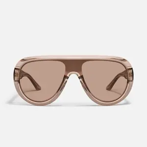 SET LIST Tinted Lens Glasses Polarized Aviator Sunglasses