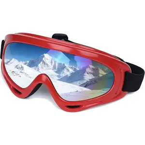 Ski Snowboard Goggles - UV Adjustable Riding Offroad Protective Goggles, Motorcycle ATV Glasses For Youth Men Women