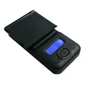 212 MAIN AWS V2-600-BLK Digital Scale - 600g Capacity, 0.1g Precision, Black, Backlit LCD Display
