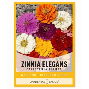 Zinnia California Giants Seeds