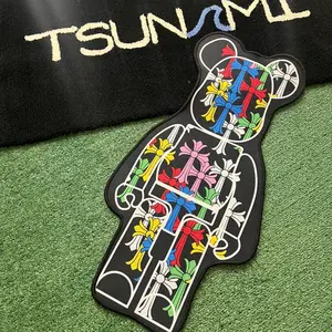 Tsunami Rainbow Bear Rug with Colorful Gift Pattern