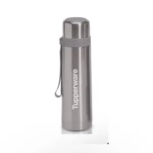 Grey Stainless Steel Coffee Thermo 500ML Drinkware Portable Stylish Beverage Vacuum Insulated Tumbler Insulated Leakproof
