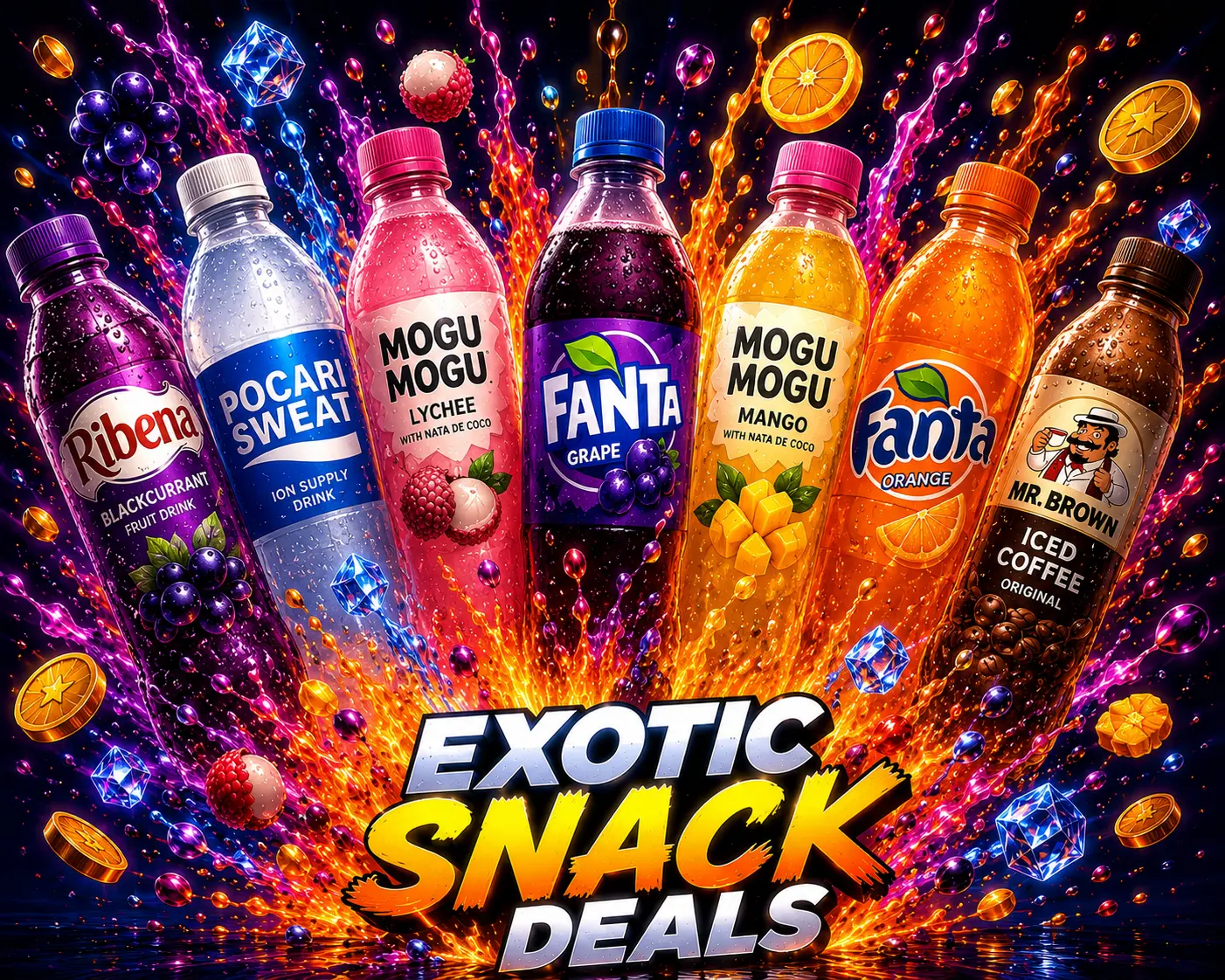 Exotic Drink Bundle - 7 Drinks