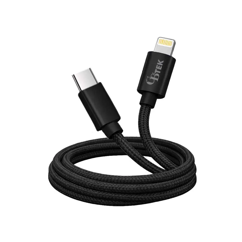 CBTEK MFi Lightning to Type-C Charging Cable – 4 ft