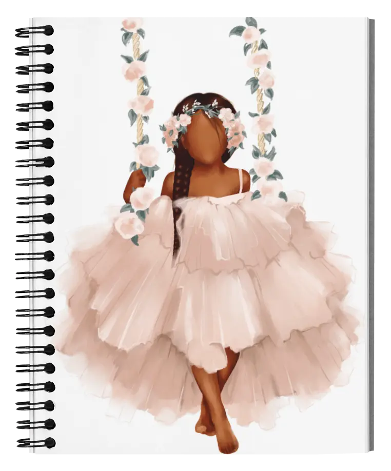 African American 1 Subject Notebook, 100 Sheets