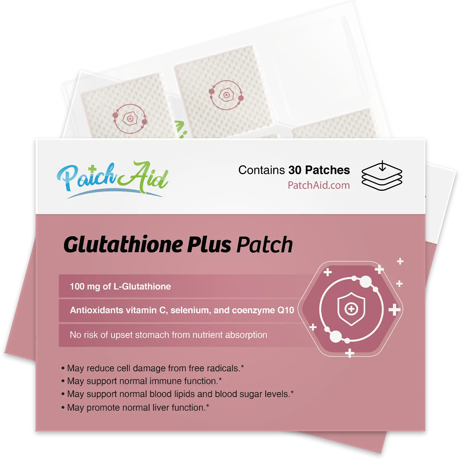 Glutathione Plus Patch - Antioxidant & Detox Support