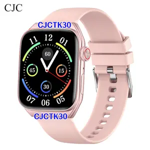 CJC 1.83 Inch HD Touch Smart Watch with 230mAh Battery, IP68 Waterproof, Wireless Fast Charging, Fitness Tracker, Compatible with iPhone/Android, Unisex Sports Watch