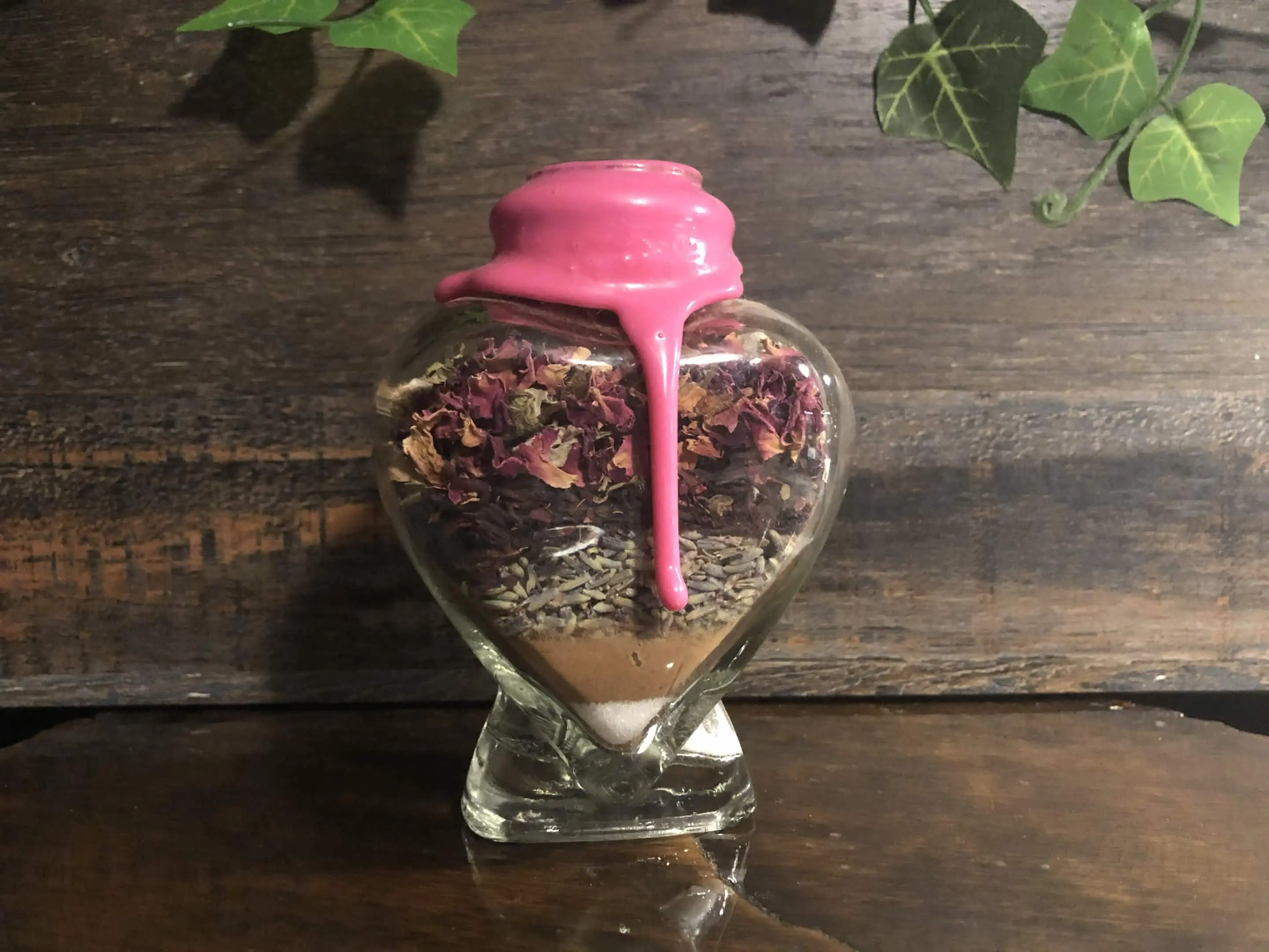 Heart-Shaped Self Love Spell Jar | Confidence, Self-Worth & Positive Energy