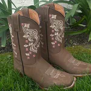 Pink Petal Coquette Boots