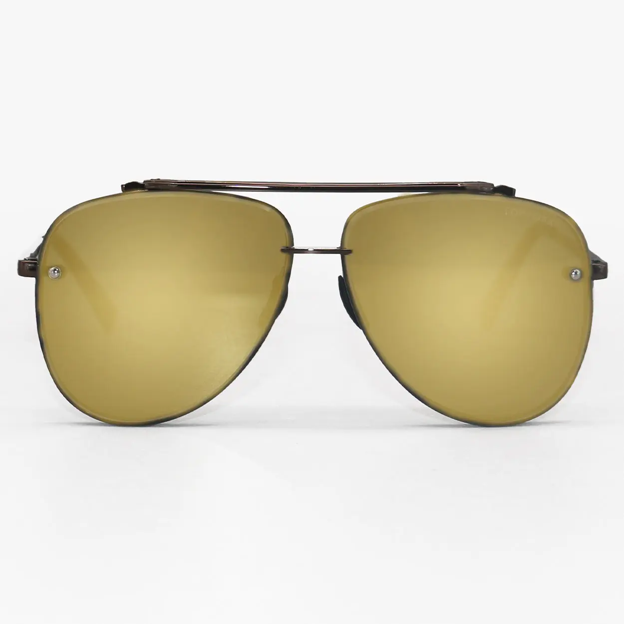 Luna - Copper - Tangle Free Round Aviators Sunglasses - Certified Shatter-Resistant Lenses - UV400 - For Women & Men