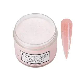 Tones Coverland Acrylic Powder "Petite Goyave" 3.5oz Limited Edition - Excellent Adhesion & Flexibility, Made in the USA Great for Nail Art