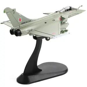 1/100 Dassault Rafale B NATO Tiger Diecast Metallic Fighter Jet Model, Pre-build Replica Military for Display Collection Or Gift Model Aircraft