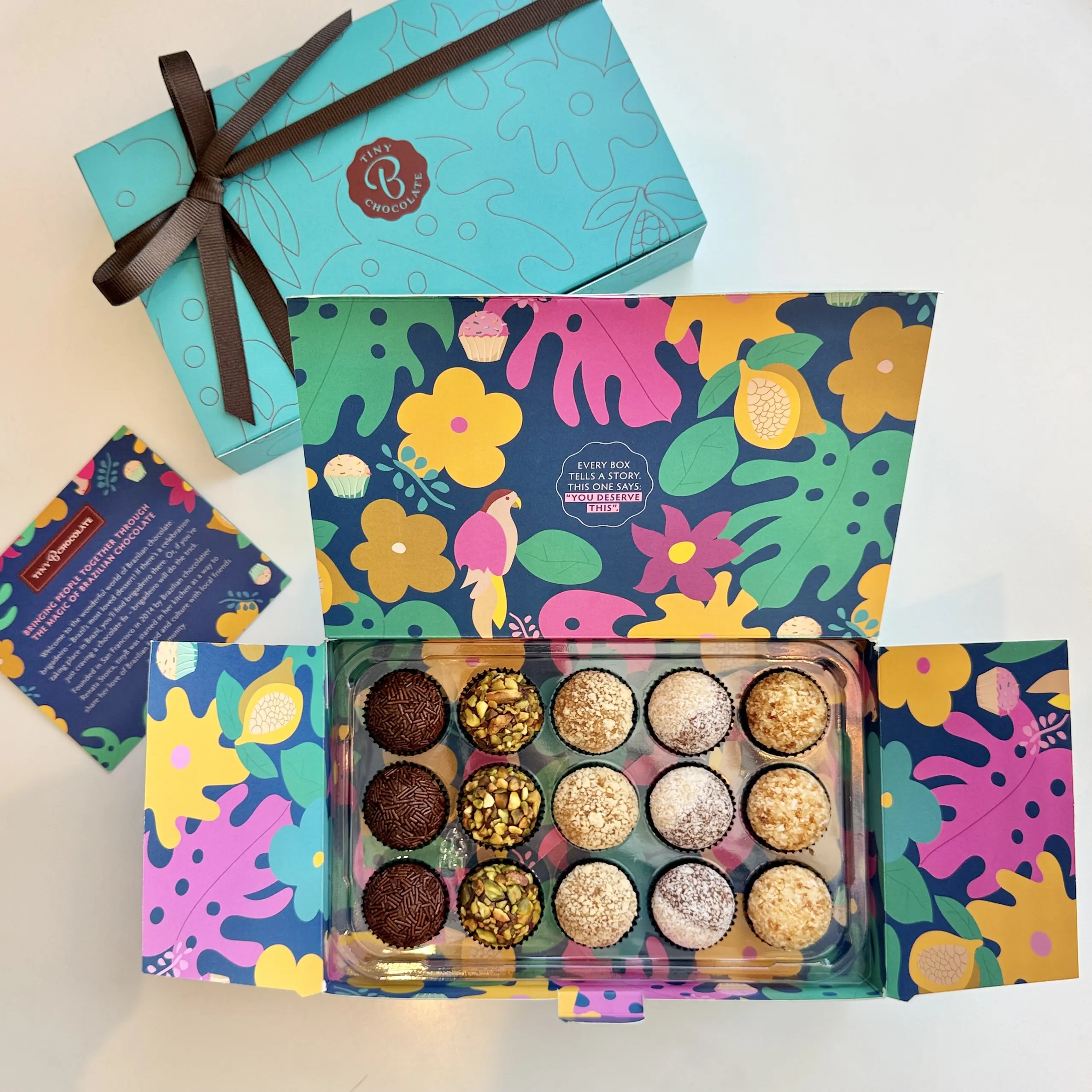 BOSSA Classic Brigadeiro Chocolate Truffle Gift Box